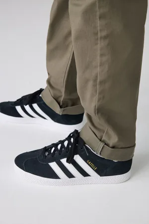 adidas Girls /White Junior Gazelle Trainers