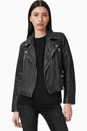 AllSaints Womens AllSaints Cargo Biker Jacket