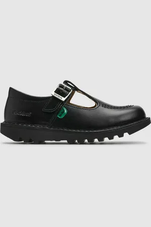 Kickers Girls Youth T Leather Shoes