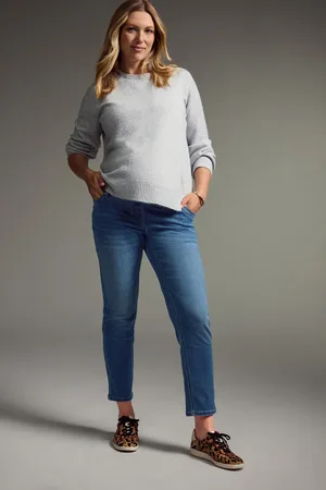 Next Womens Mid Mom Maternity Denim Jeans