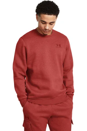Under Armour Mens Essential Fleece Crew Neck Sweat Top