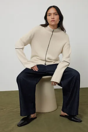 Jigsaw Womens Compact Wool Line Jumper