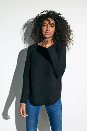 ONLY Womens Textured Knitted 100% Cotton Jumper