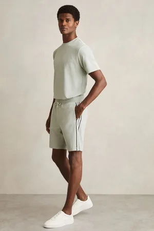 Reiss Phoenix Textured Tape Drawstring Shorts XXL