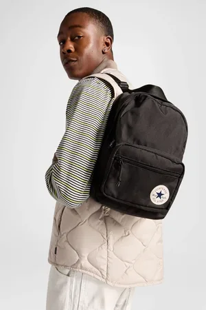 Converse Black 100% Cotton Go Lo Backpack One