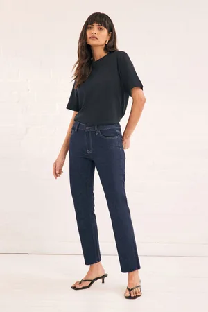 Next Womens Rinse Slim Straight Jeans