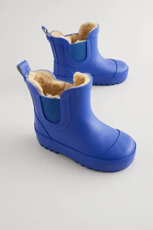 Next Boys Warm Lined Ankle Wellies