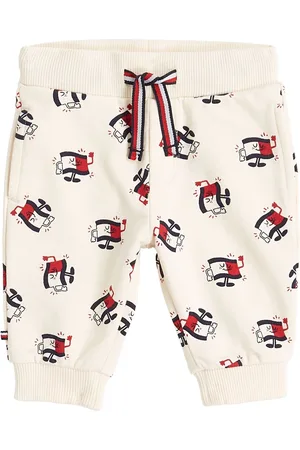 Tommy Hilfiger Natural Flag Joggers Upto 3 Months (50