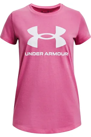 Under Armour Girls Sportstyle Logo Short Sleeve T-Shirt