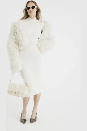 River Island Shoulder Military Dress AU 14