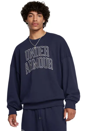 Under Armour Mens Icon Terry Oversized Sweat Top