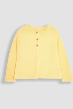 JoJo Maman Bébé Girls Cotton Cardigan