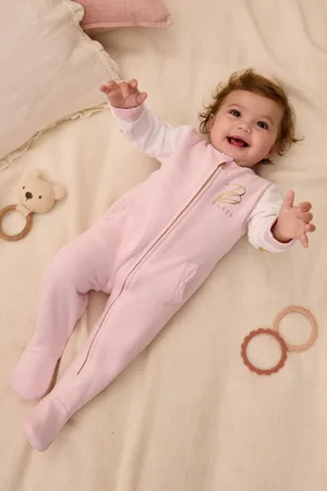 Ted Baker Girls Varsity 100% Cotton Pramsuit
