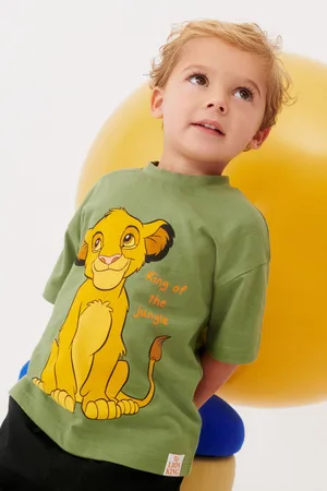 Disney Boys Simba Lion King Short Sleeve T-Shirt (6mths-8yrs)