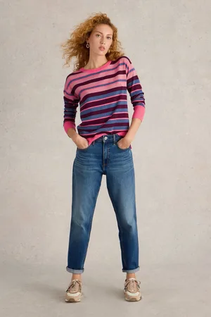 White Stuff Womens City Stripe Jumper