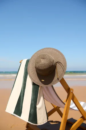 Barbour Green Robin Crochet Sun Hat L