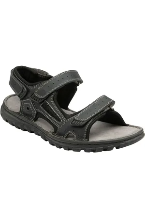 Lotus Mens Leather Open-Toe Sandals