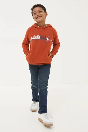 Fat Face Boys FatFace Navy Wash Tarka Stretch Slim Jeans