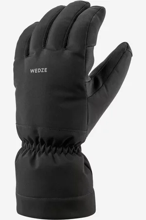 DECATHLON Adult Ski 500 Black Gloves S