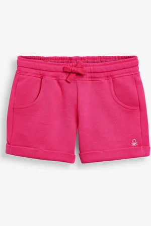 Benetton Girls Girls 100% Cotton Jersey Shorts
