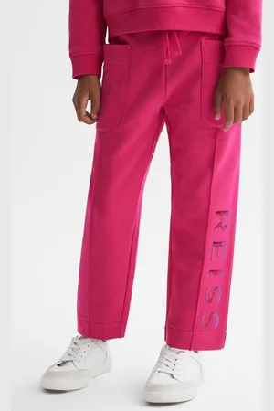 Reiss Girls Bright Mina 4-9 yrs Drawstring Front Seam Joggers
