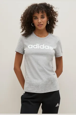 adidas Womens Slim Sportswear Essentials Logo 100% Cotton T-Shirt