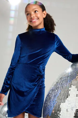 Lipsy London Girls Velvet Party Dress (5-16yrs)