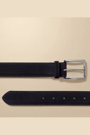 Charles Tyrwhitt Mens Suede Made In England Belt