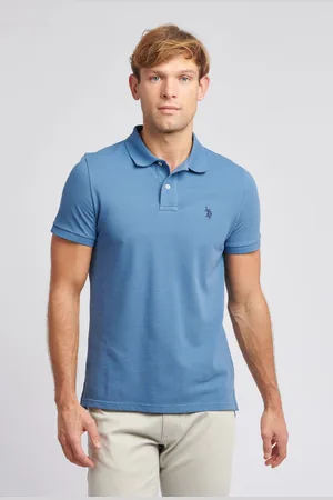 U.S. Polo Assn. U. S. Polo Assn. Regular Fit Pique 100% Cotton Polo Shirt XXL