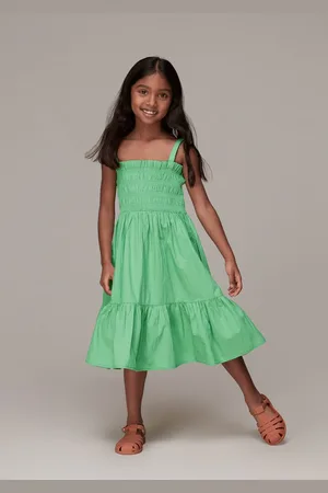 Whistles Girls Kids Penelope 100% Cotton Sundress