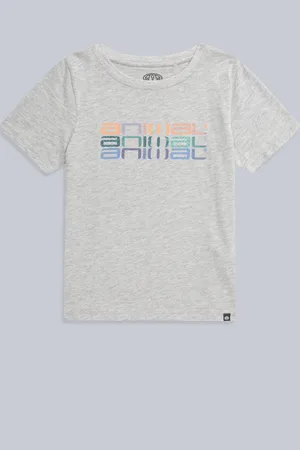 Animale Girls Kids Charley Stack Logo T-Shirt