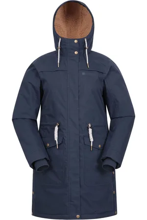 Mountain Warehouse Womens Womens Acorn Borg Lined Padded Waterproof Parka