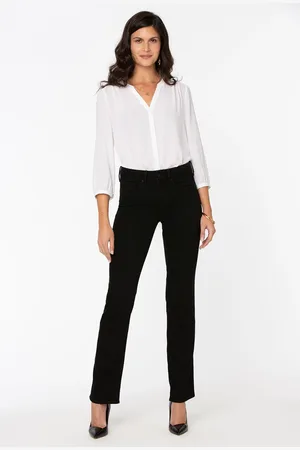 NYDJ Womens Marilyn Straight Leg Jeans