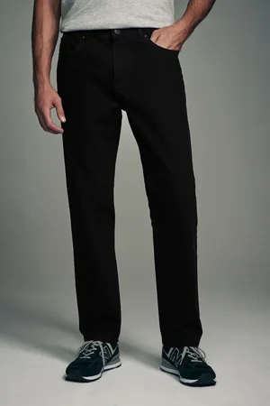 Next Mens Straight Fit Textured Smart Chinos with Stretch