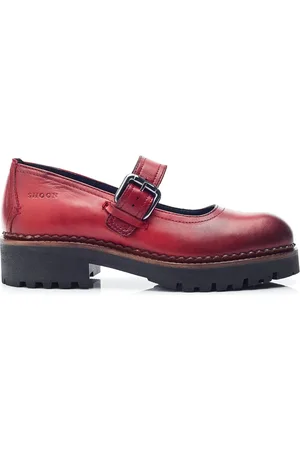 Moda In Pelle SH Emberley Mary Jane Leather Shoes With Cleated Sole AU 7 (EU 38)