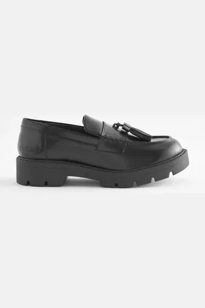 Kickers Girls Youth Kori Tassle Leather Shoes