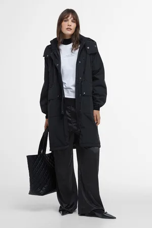 Barbour Womens Kaylee Mid Length Hooded Showerproof Coat