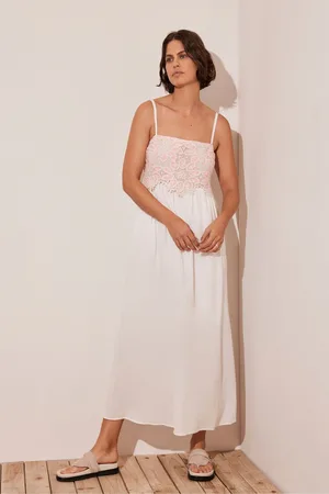mint&berry Crochet Trim Maxi Dress XL
