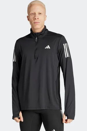adidas Mens Own the Run Quarter Zip Jacket