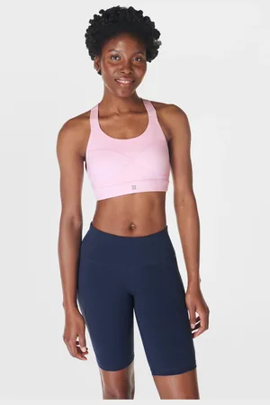 Sweaty Betty Pink Medium Power Support Sports Bra L