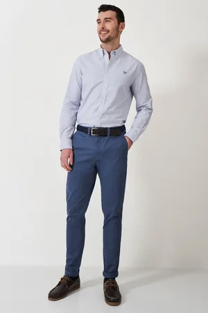 Crew Clothing Company Mens Slim Chinos Trousers
