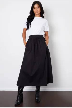 Threadbare Womens Maxi Skirt with Pockets