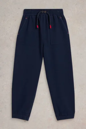 White Stuff Boys 100% Organic Cotton Freddy Jersey Joggers