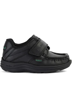 Kickers Boys Infant Vegan Reasan Strap Trainers