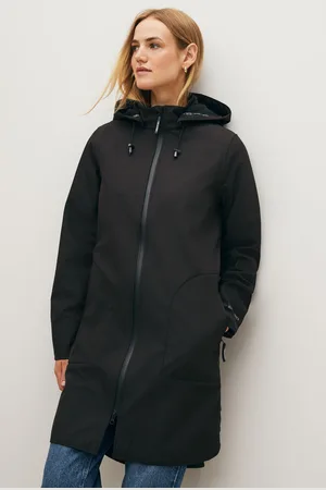 Ilse Jacobsen Womens Waterproof A Line Softshell Raincoat