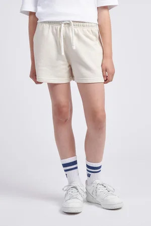 New Balance Girls Small Girls Logo Shorts