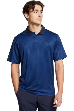 Under Armour Mens Golf Perf 3.0 Printed Polo Shirt