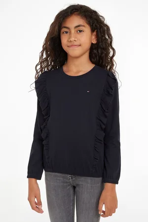 Tommy Hilfiger Girls Ruffle T-Shirt