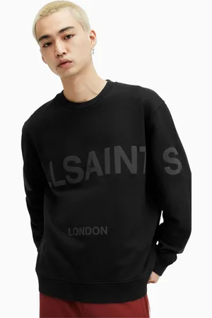 AllSaints Mens AllSaints Biggy Crew Sweat Top
