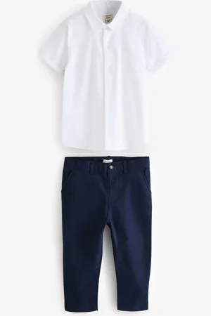 River Island Boys Boys Oxford 100% Cotton Shirt and Chino Trousers Set